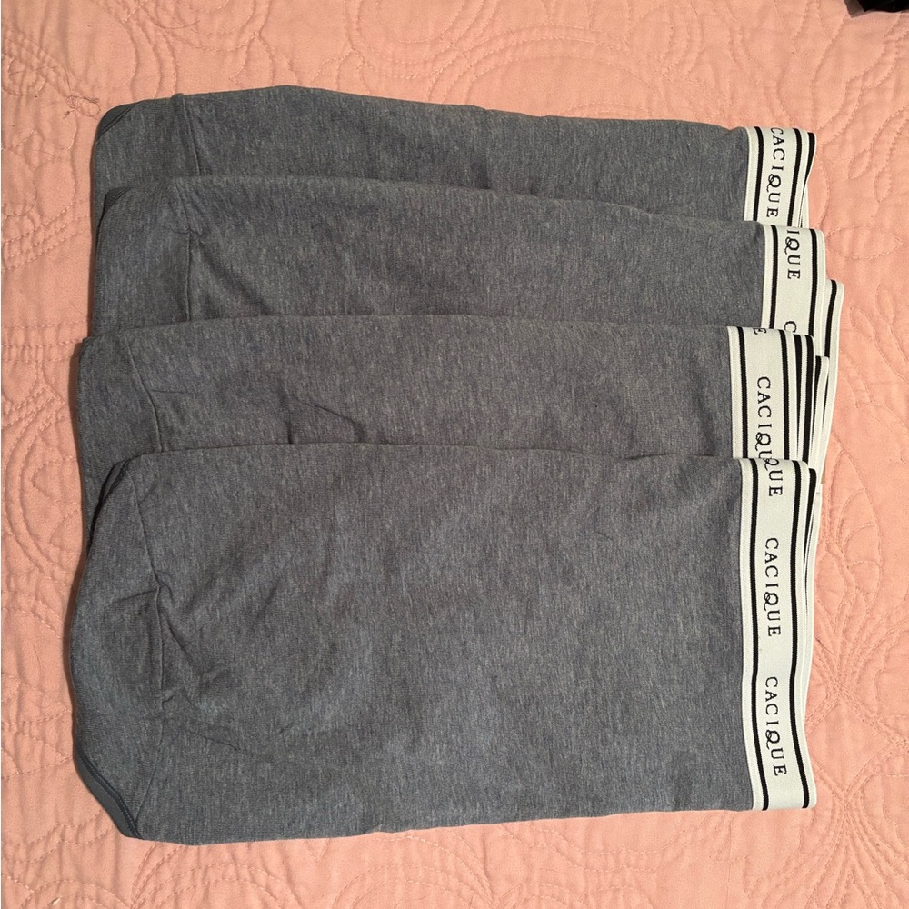 22/24 Cacique Heather blue Panties Trio
